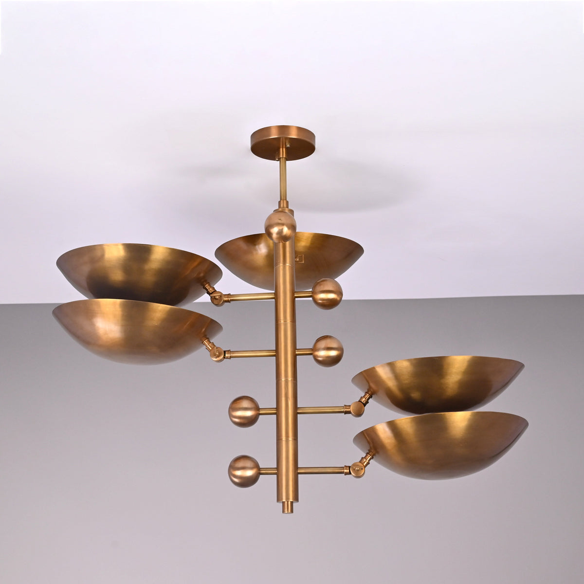 Zurich Ortbital  -  Uplifting Ceiling Chandelier - 5 Lights - 32356