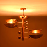 Zurich Ortbital  -  Uplifting Ceiling Chandelier - 5 Lights - 32356