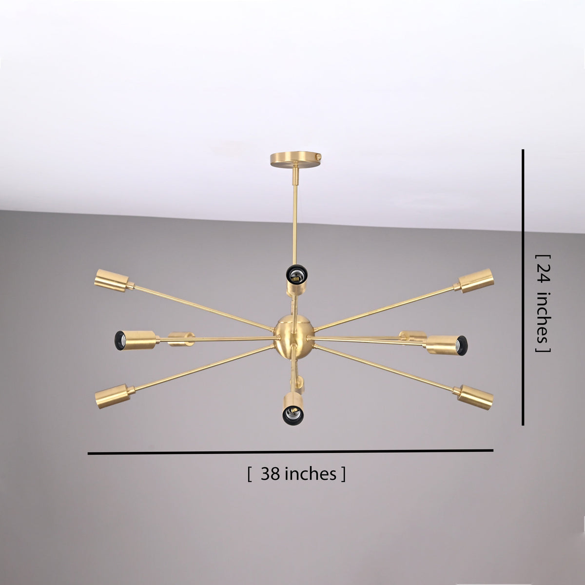 Vienna Nova - Ceiling Chandelier - 8 Lights - 32362