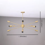 Vienna Nova - Ceiling Chandelier - 8 Lights - 32362