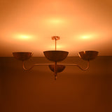 Monaco Ortbital  -  Uplifting Mid-century Chandelier - 4 Lights - 32366