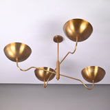 Monaco Ortbital  -  Uplifting Mid-century Chandelier - 4 Lights - 32366