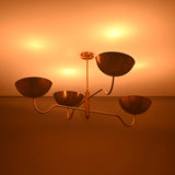 Monaco Ortbital  -  Uplifting Mid-century Chandelier - 4 Lights - 32366