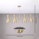 Rome Pivot - Diabolo Ceiling Chandelier - 11 Lights - 32368