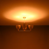 Tokyo Discus - Pendant Chandelier - 4 Lights - 32370