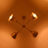 Tokyo Discus - Pendant Chandelier - 4 Lights - 32370