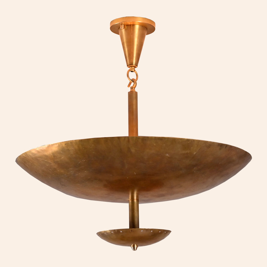 Lisbon Discus  -  Uplifting Ceiling Chandelier - 5 Lights - 32373