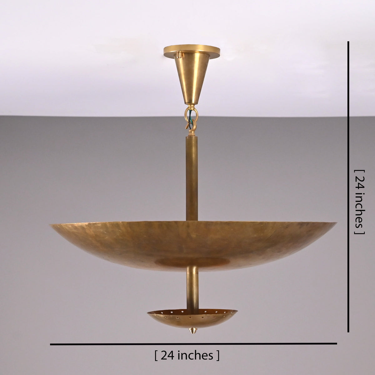 Lisbon Discus  -  Uplifting Ceiling Chandelier - 5 Lights - 32373