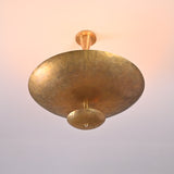 Lisbon Discus  -  Uplifting Ceiling Chandelier - 5 Lights - 32373