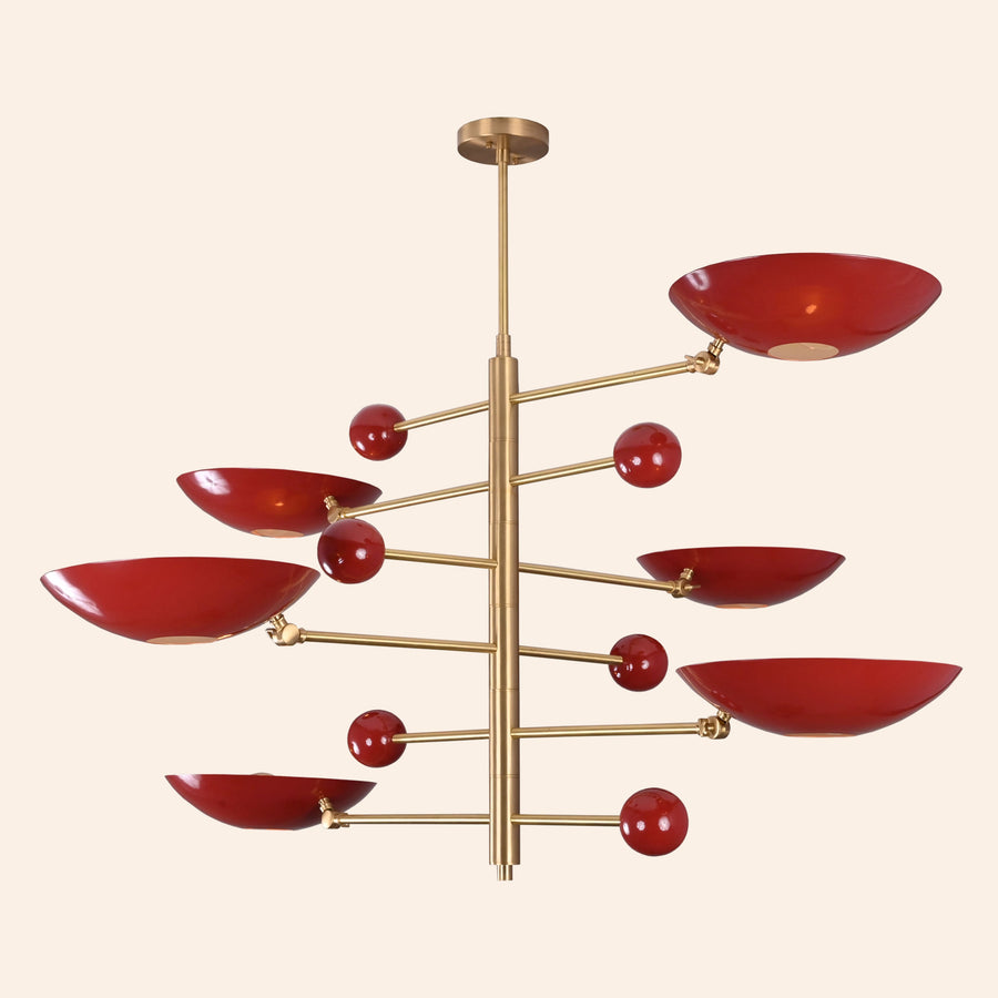 Vienna Orbital - Pendant Chandelier - 6 Lights - 32374