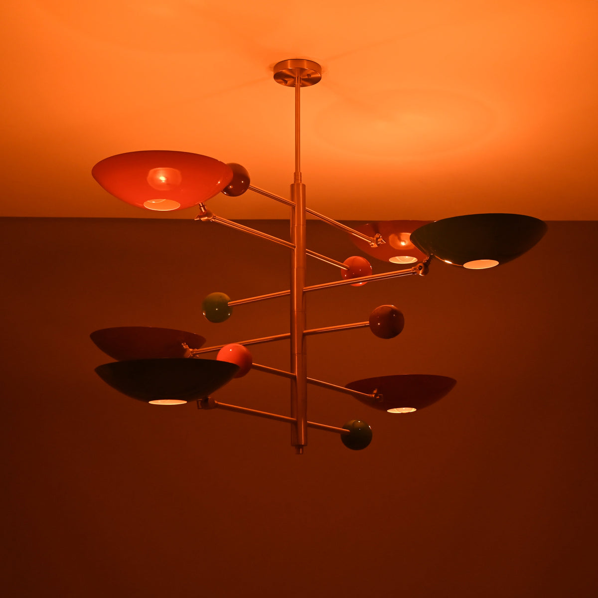Vienna Orbital - Pendant Chandelier - 6 Lights - 32374