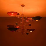 Vienna Orbital - Pendant Chandelier - 6 Lights - 32374