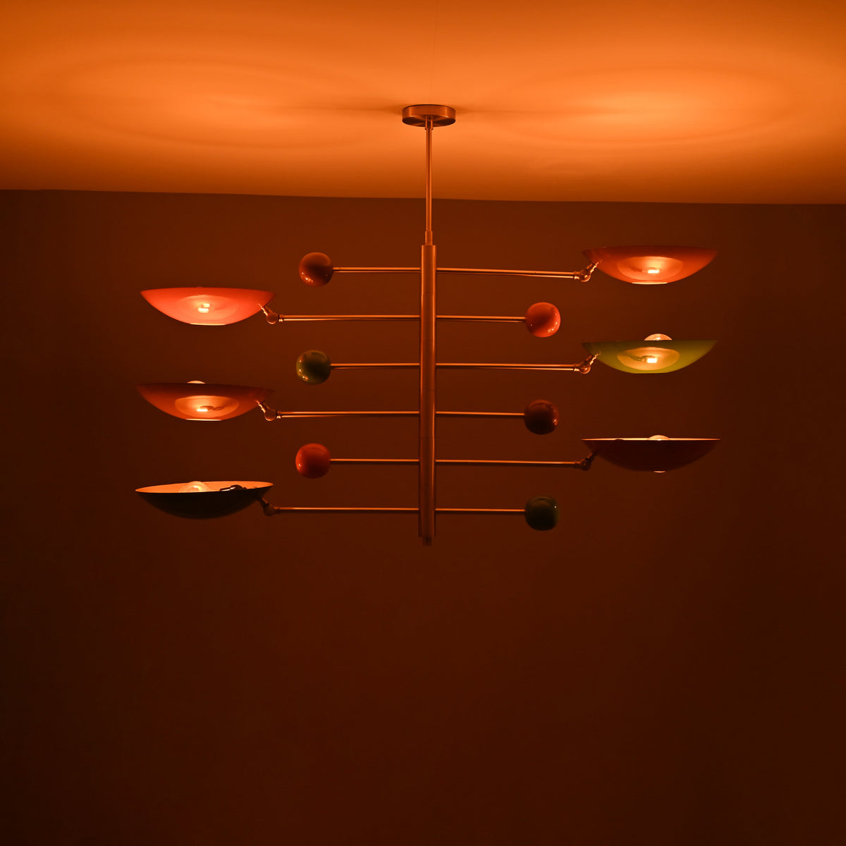 Vienna Orbital - Pendant Chandelier - 6 Lights - 32374
