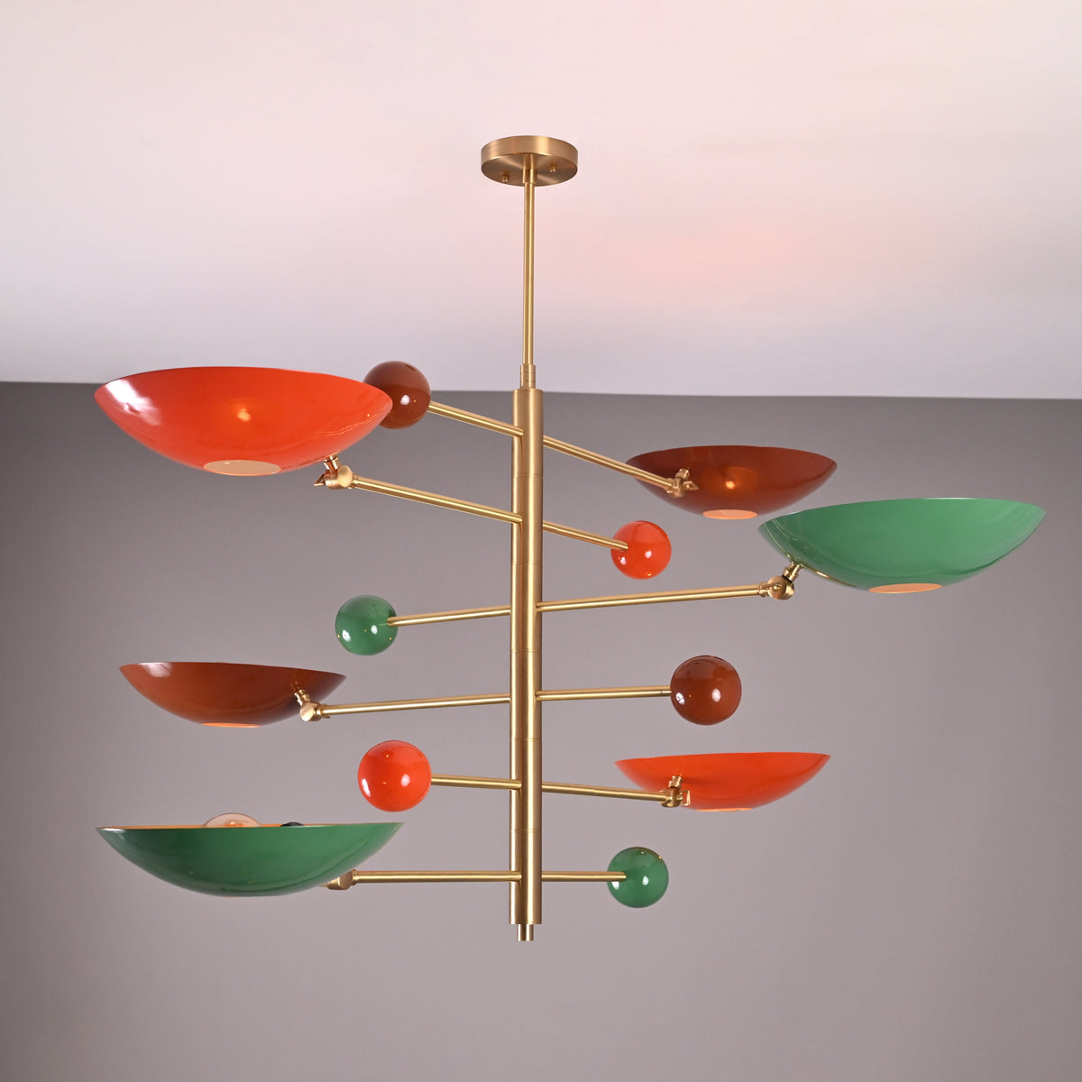 Vienna Orbital - Pendant Chandelier - 6 Lights - 32374
