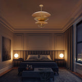 Berlin Cascade  -  Uplifting Pendant Chandelier - 8 Lights - 32378