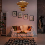 Berlin Cascade  -  Uplifting Pendant Chandelier - 8 Lights - 32378