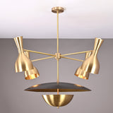 Stockholm Pivot - Diabolo Mid-century Chandelier - 11 Lights - 32383