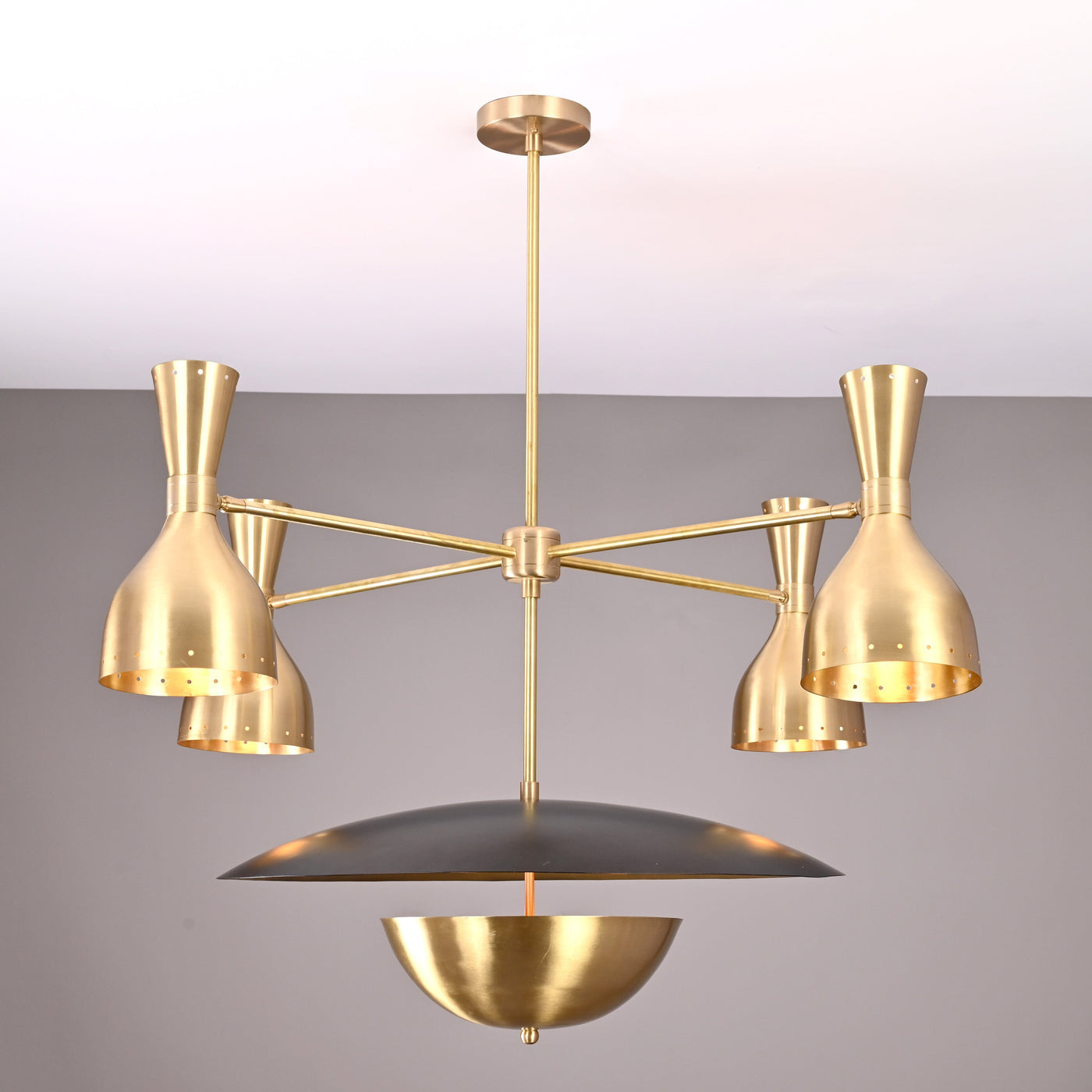 Stockholm Pivot - Diabolo Mid-century Chandelier - 11 Lights - 32383