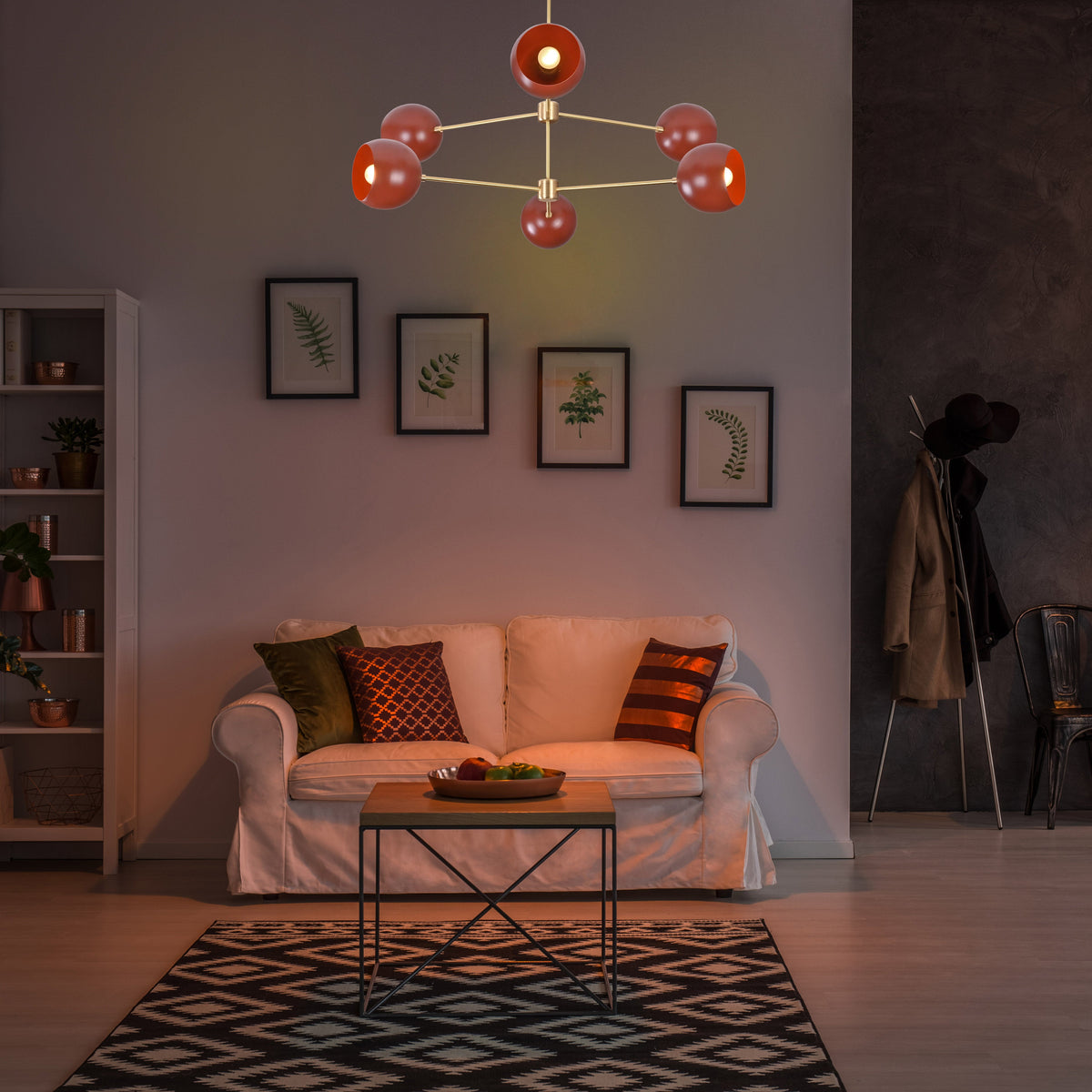 Havana Halo - Pendant Chandelier - 6 Lights - 32384