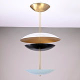 Oslo Cascade  -  Uplifting Brass Chandelier - 10 Lights - 32393