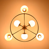 Kyoto Pivot - Diabolo Mid-century Chandelier - 9 Lights - 32395