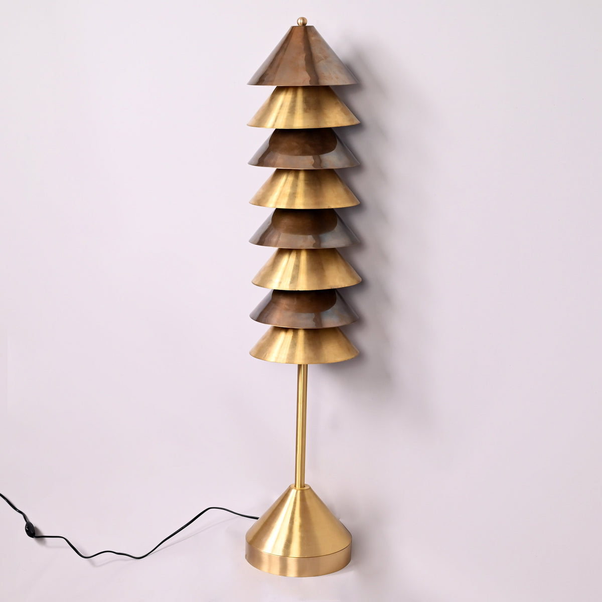 Havana Floor - Brass Floor Lamp - 24 Lights - 32396