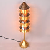 Havana Floor - Brass Floor Lamp - 24 Lights - 32396