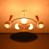 Prague Pivot - Diabolo Brass Chandelier - 14 Lights - 32397