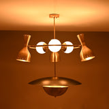 Havana Pivot - Diabolo Pendant Chandelier - 12 Lights - 32398