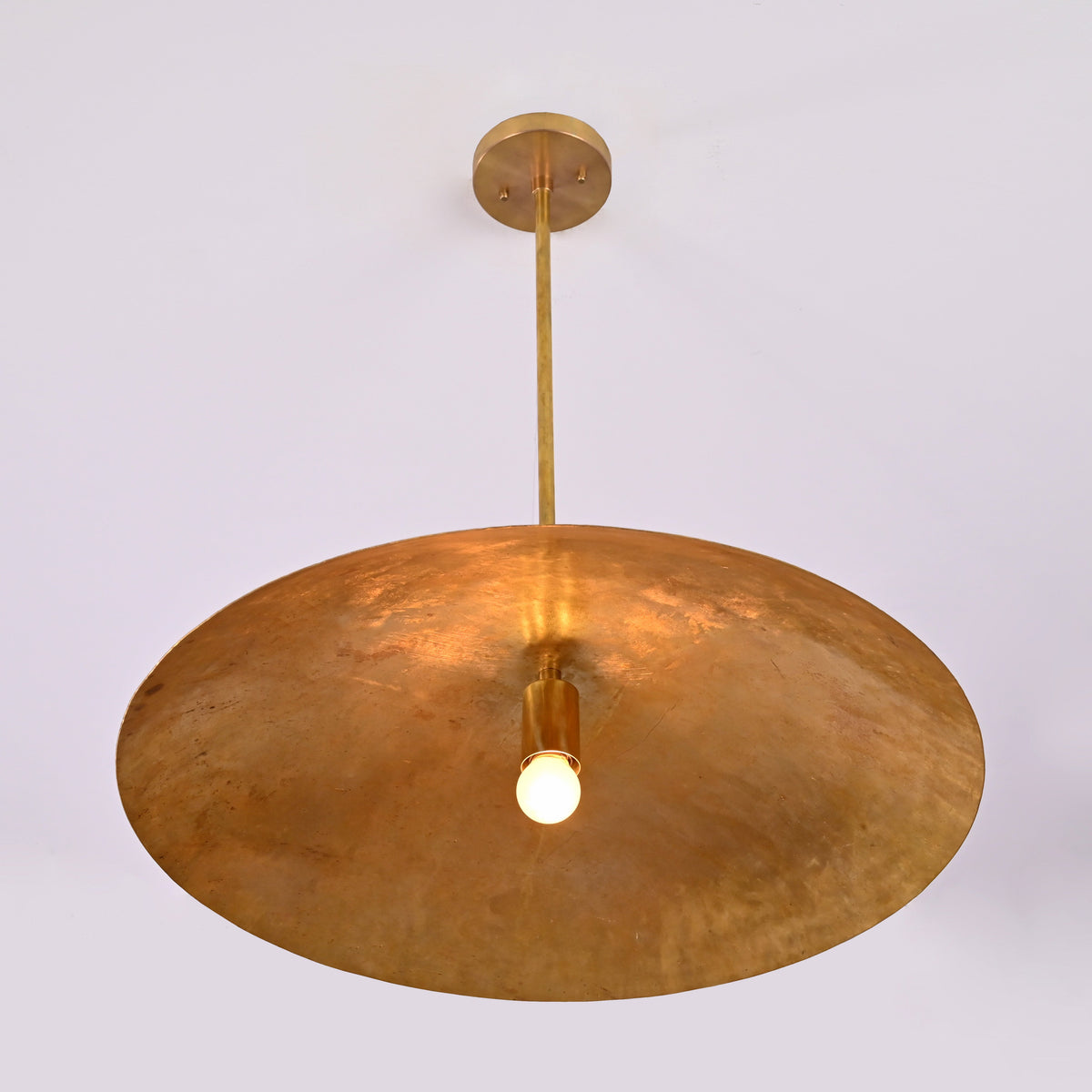 Rome Discus Mid-century Chandelier - 1 Light - 32408