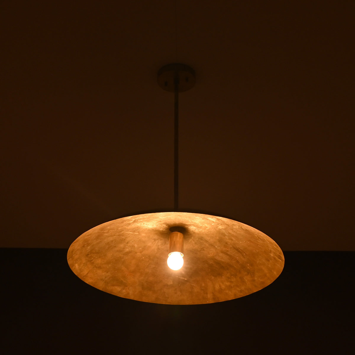 Rome Discus Mid-century Chandelier - 1 Light - 32408