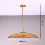 Rome Discus Mid-century Chandelier - 1 Light - 32408