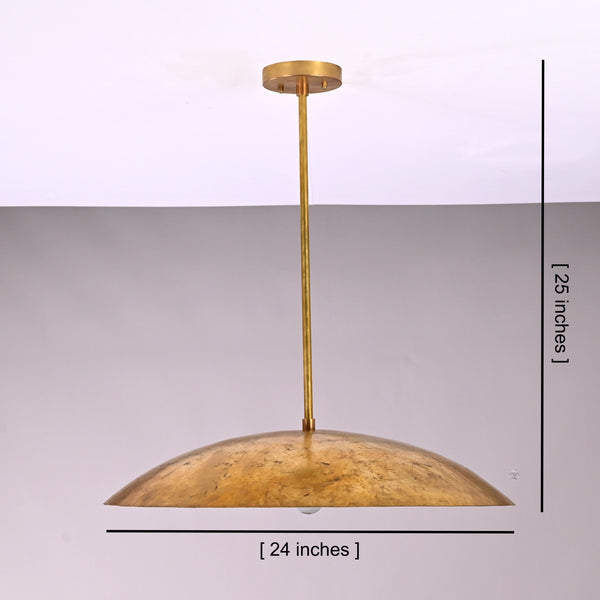 Rome Discus Mid-century Chandelier - 1 Light - 32408