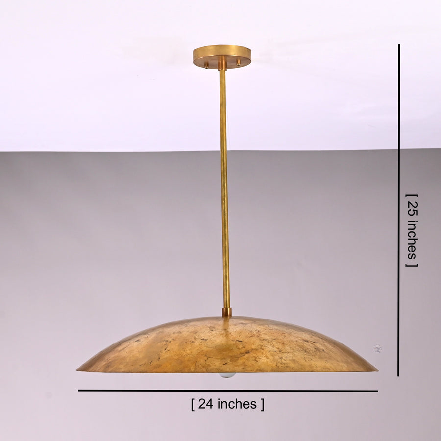 Rome Discus Mid-century Chandelier - 1 Light - 32408