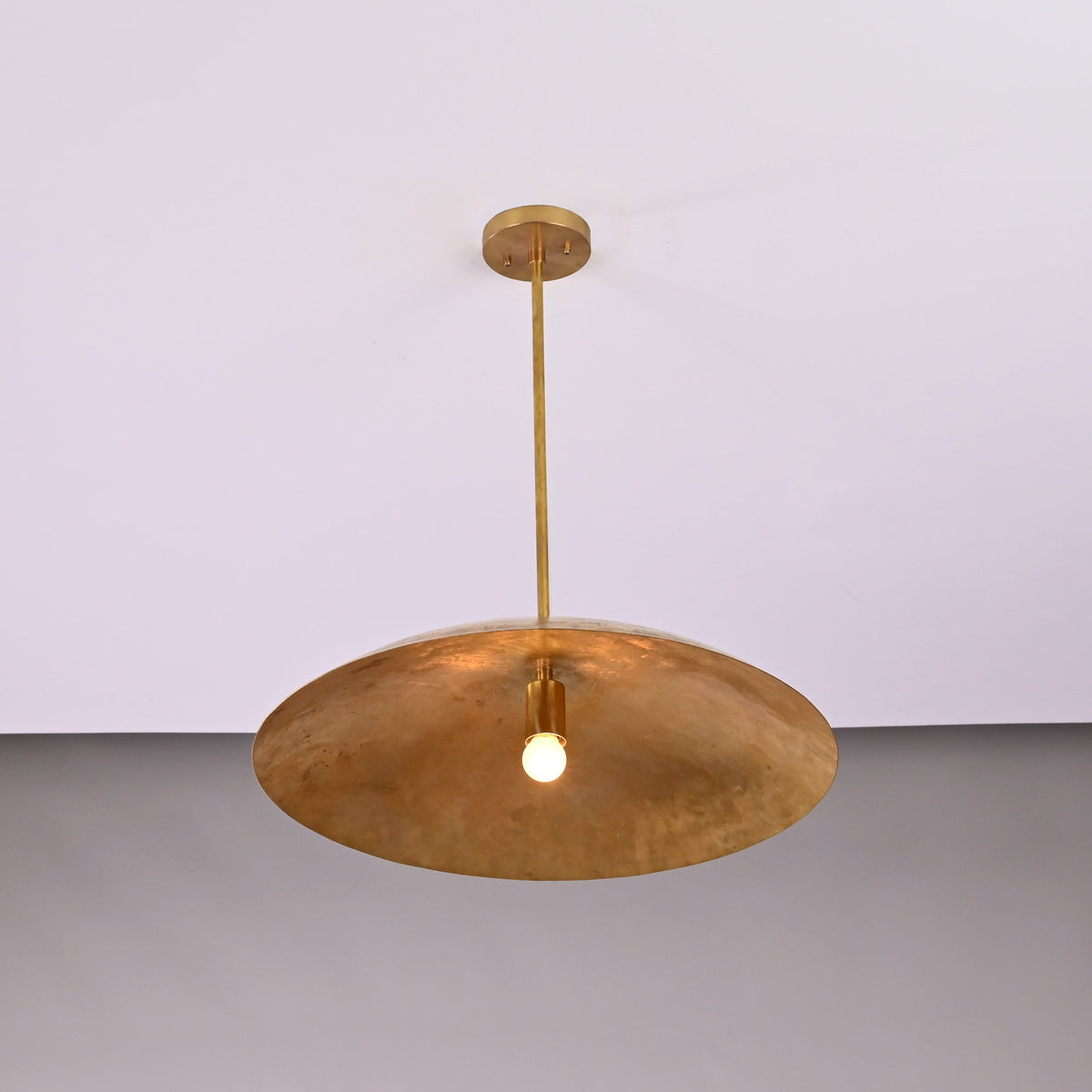 Rome Discus Mid-century Chandelier - 1 Light - 32408