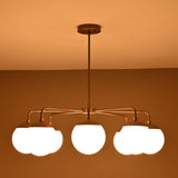 Havana Halo Mid-century Chandelier - 8 Lights - 32465