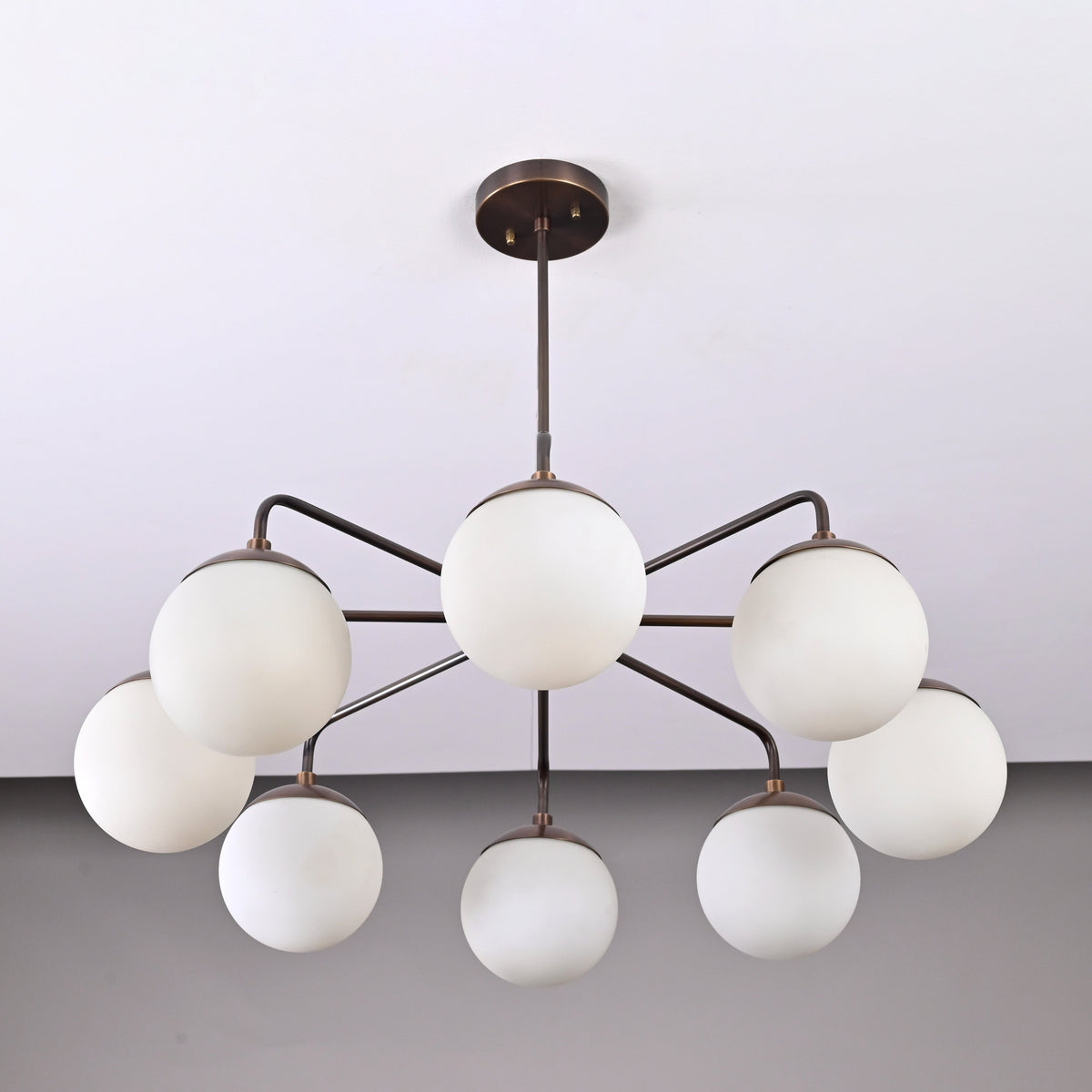 Havana Halo Mid-century Chandelier - 8 Lights - 32465