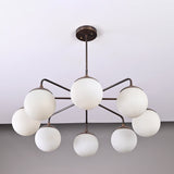 Havana Halo Mid-century Chandelier - 8 Lights - 32465