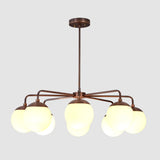 Havana Halo Mid-century Chandelier - 8 Lights - 32465