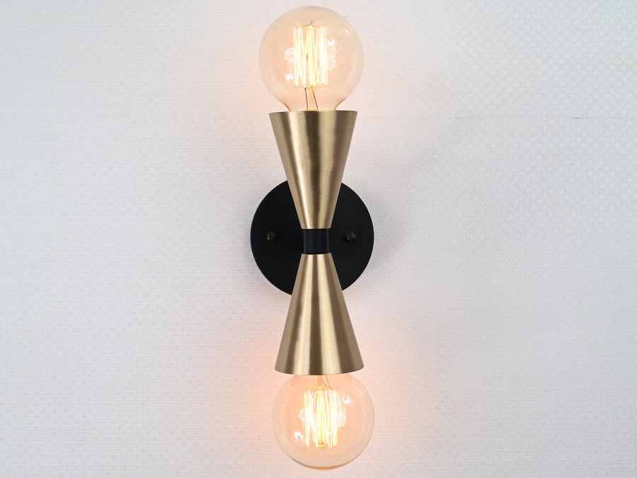 Milan Halo - Diabolo Wall Sconce - 8" - 32501