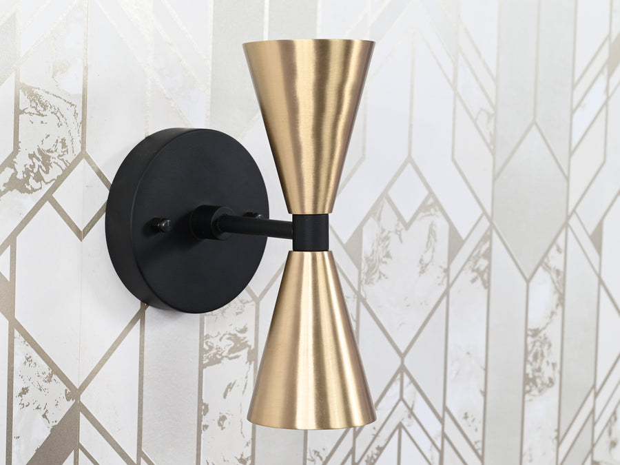 Milan Halo - Diabolo Wall Sconce - 8" - 32501