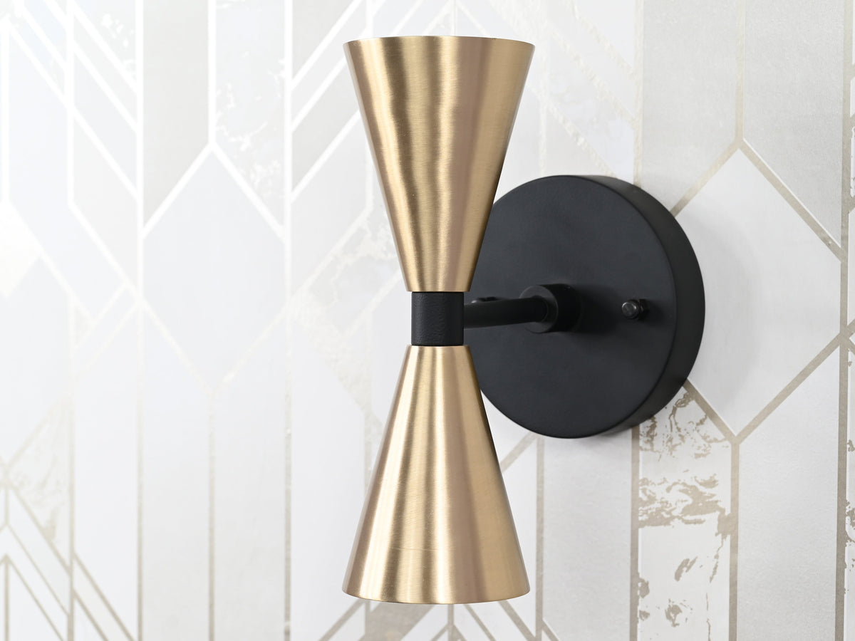Milan Halo - Diabolo Wall Sconce - 8" - 32501