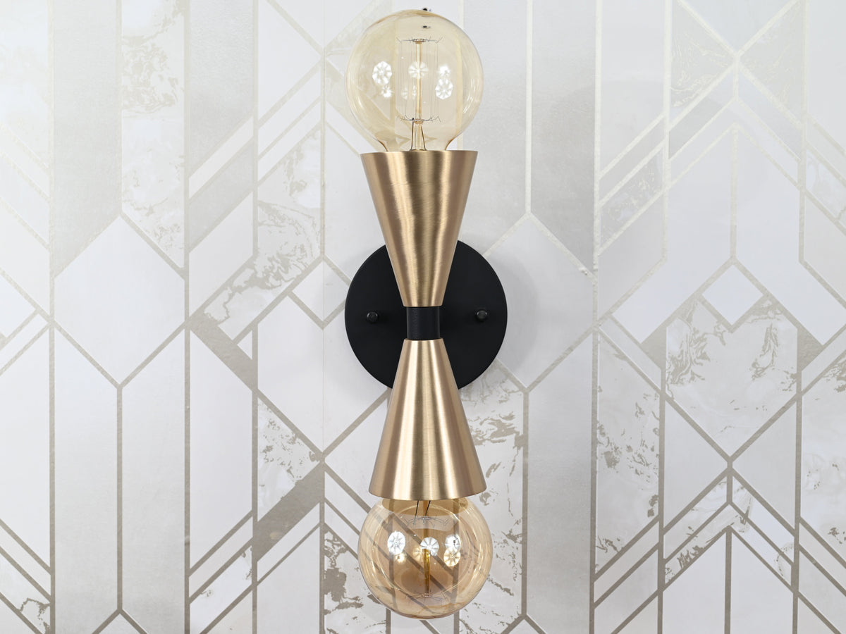 Milan Halo - Diabolo Wall Sconce - 8" - 32501