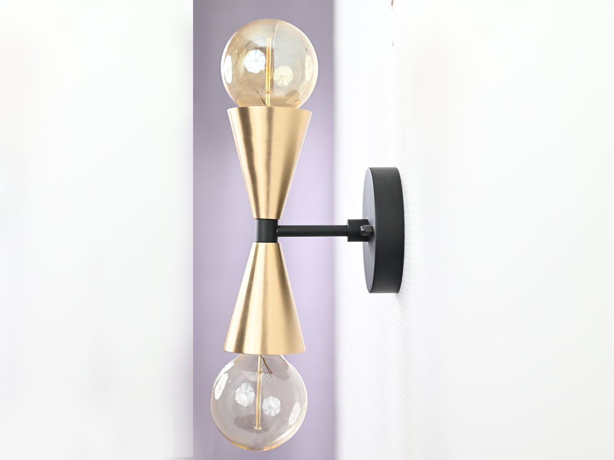 Milan Halo - Diabolo Wall Sconce - 8" - 32501