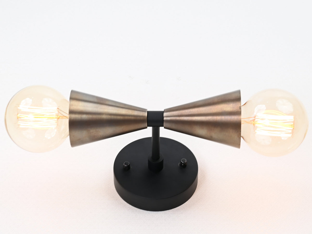 Milan Halo - Diabolo Wall Sconce - 8" - 32504