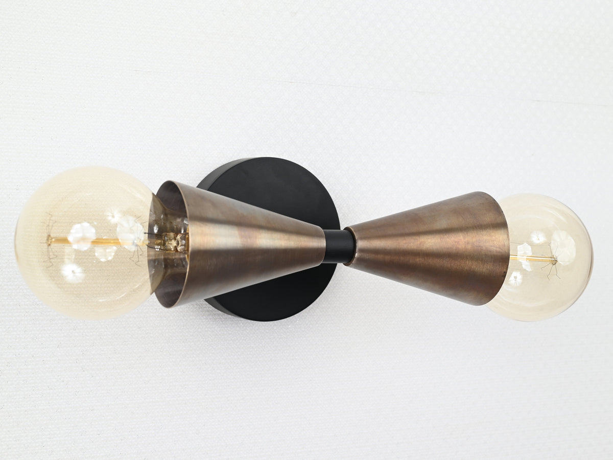 Milan Halo - Diabolo Wall Sconce - 8" - 32504