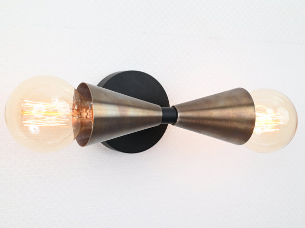 Milan Halo - Diabolo Wall Sconce - 8" - 32504