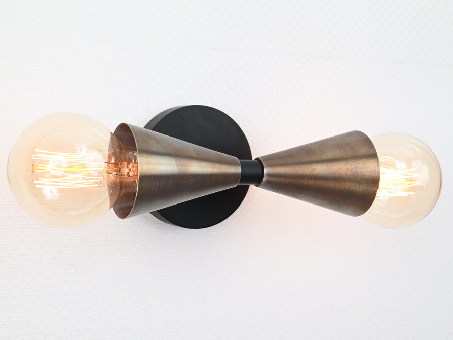 Milan Halo - Diabolo Wall Sconce - 8" - 32504