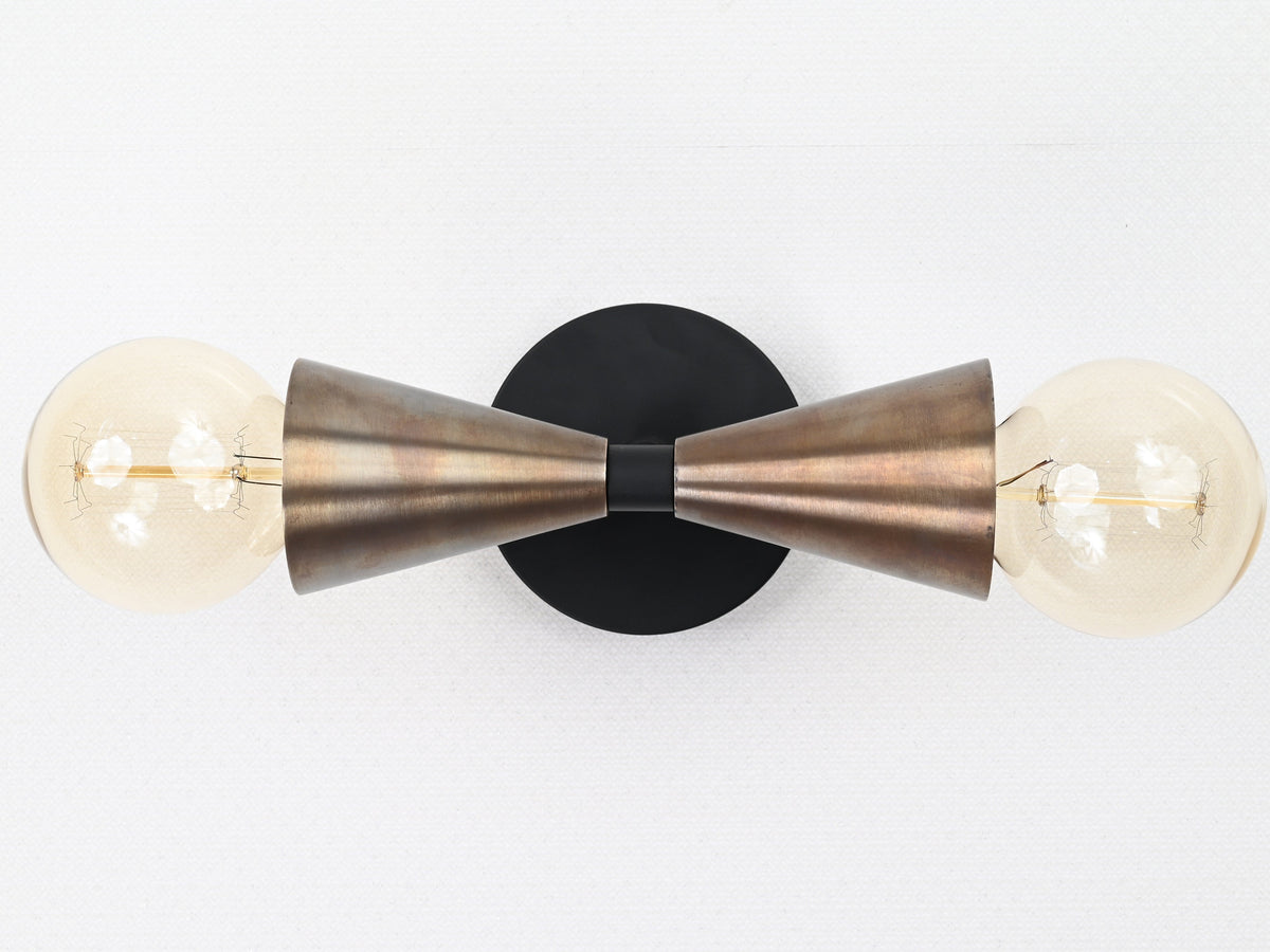 Milan Halo - Diabolo Wall Sconce - 8" - 32504