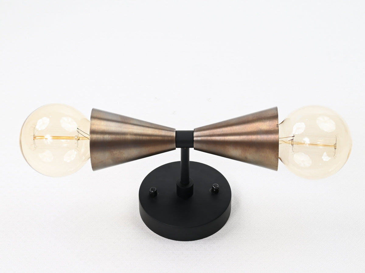 Milan Halo - Diabolo Wall Sconce - 8" - 32504